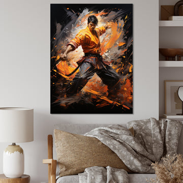 Martial Art Martial Fusion - Martial Arts Canvas Wall Art